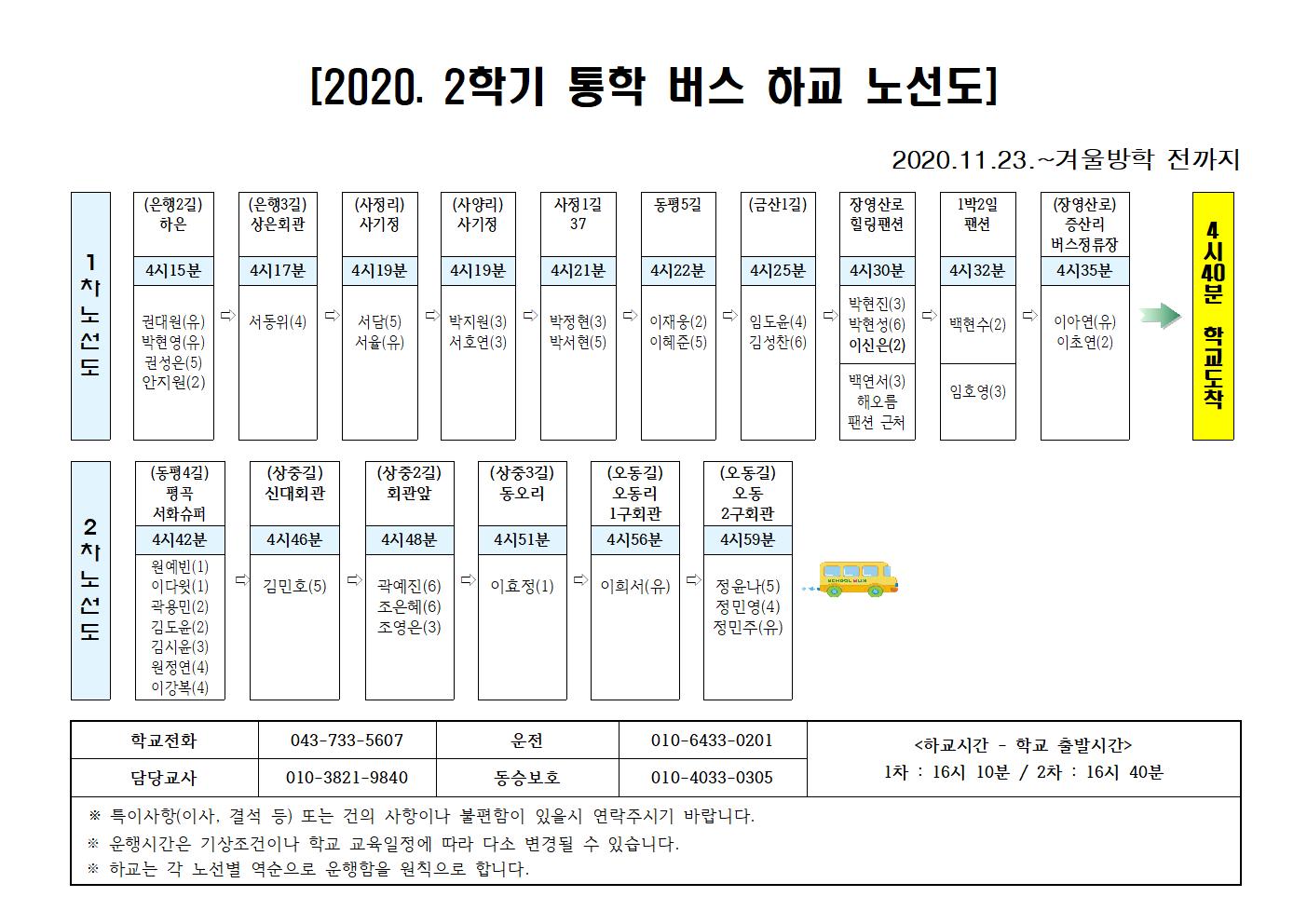 2020. 2학기 통학버스 노선도(11.23.갱신)(2)002